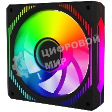 Вентилятор для корпуса Alseye Mirror-B-P черный, 120 мм, 2000 об/мин, 35.2 дБ, 4 pin