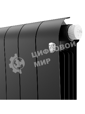 Радиатор биметаллический Royal Thermo Infinity 300 Noir Sable VR80 - 14 секц.