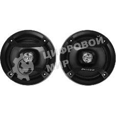 Колонки автомобильные Pioneer TS-F1634R (без решетки) 88дБ 4Ом 16см (6дюйм) (ком.:2кол.) коаксиальные двухполосные