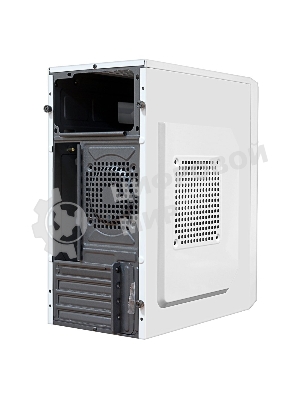 Компьютерный корпус MiniTower Ginzzu B185 White mATX,2xUSB 2.0, белый,w/o PSU, w/o fan (Ginzzu B185)