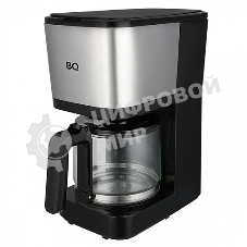 Кофеварка капельная BQ CM2007 стальной/черный, исп. кофе - молотый, 1.25 л, 750 Вт