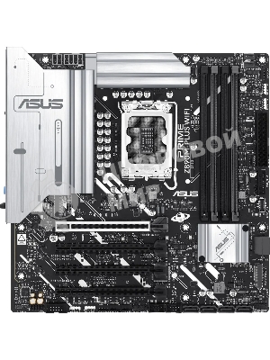 Материнская плата ASUS PRIME Z890M-PLUS WIFI, LGA 1851, Intel Z890, 4xDDR5, 6xSATA, 3xM.2, 1xPCIe 5.0 x16, 1xPCIe 4.0 x4, 2xPCIe 4.0 x1, 1xHDMI, 1xDP, 1x2.5Gb LAN, 2xUSB-A 2.0, 4xUSB-A 3.2 Gen 1, 1xUSB-A 3.2 Gen 2, 1xUSB-C 3.2 Gen 2x2, 3x3.5 мм, 7.1, mATX