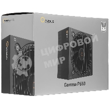 Блок питания 650W Ocypus Gaммa P650 BK (ATX, 80 PLUS, APFC, 20+4 pin, 120мм fan, PCI-E 6+2Px4, 6xSATA) (Gaммa-P650-W1HDBK024X-EU)