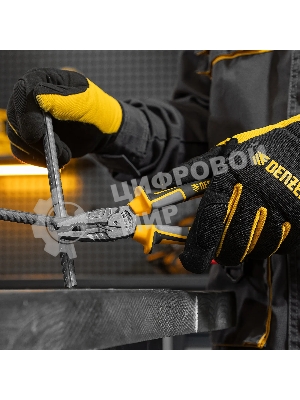 Плоскогубцы комбинированные Denzel 205 мм, трехкомпонентные рукоятки