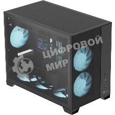Корпус Formula Air Mesh G6 Plus AR Black, Mini-Tower, чёрный, 3 x 120 мм
