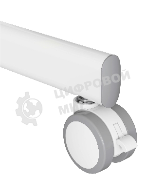 Стол для ноутбука Cactus VM-FDS109 столешница МДФ белый 73x50x108см (CS-FDS109WWT)