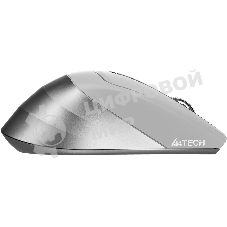 Мышь беспроводная A4Tech Fstyler FB35S белый/серый, 2000 dpi, радиоканал, Bluetooth, USB, кнопки - 5