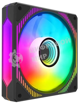 Вентилятор для корпуса Alseye Mirror-B-P черный, 120 мм, 2000 об/мин, 35.2 дБ, 4 pin