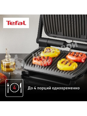 Гриль электрический Tefal Optigrill+ GC717810, черный