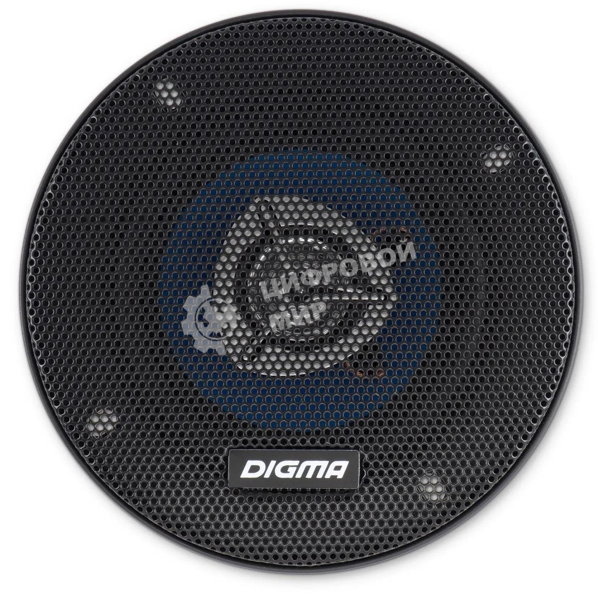 Колонки автомобильные Digma DCA-B402 160Вт 90дБ 4Ом 10см (4дюйм) (ком.:2кол.) коаксиальные двухполосные