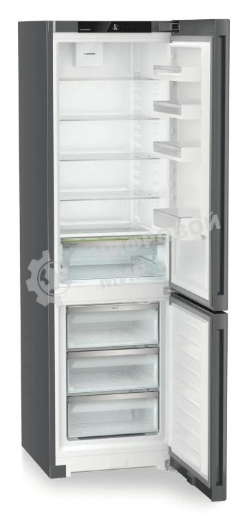 Холодильники Liebherr CNdgc 5703-20 001 Pure темно-серый двухкамерный 266/94л морозилка снизу, No Frost