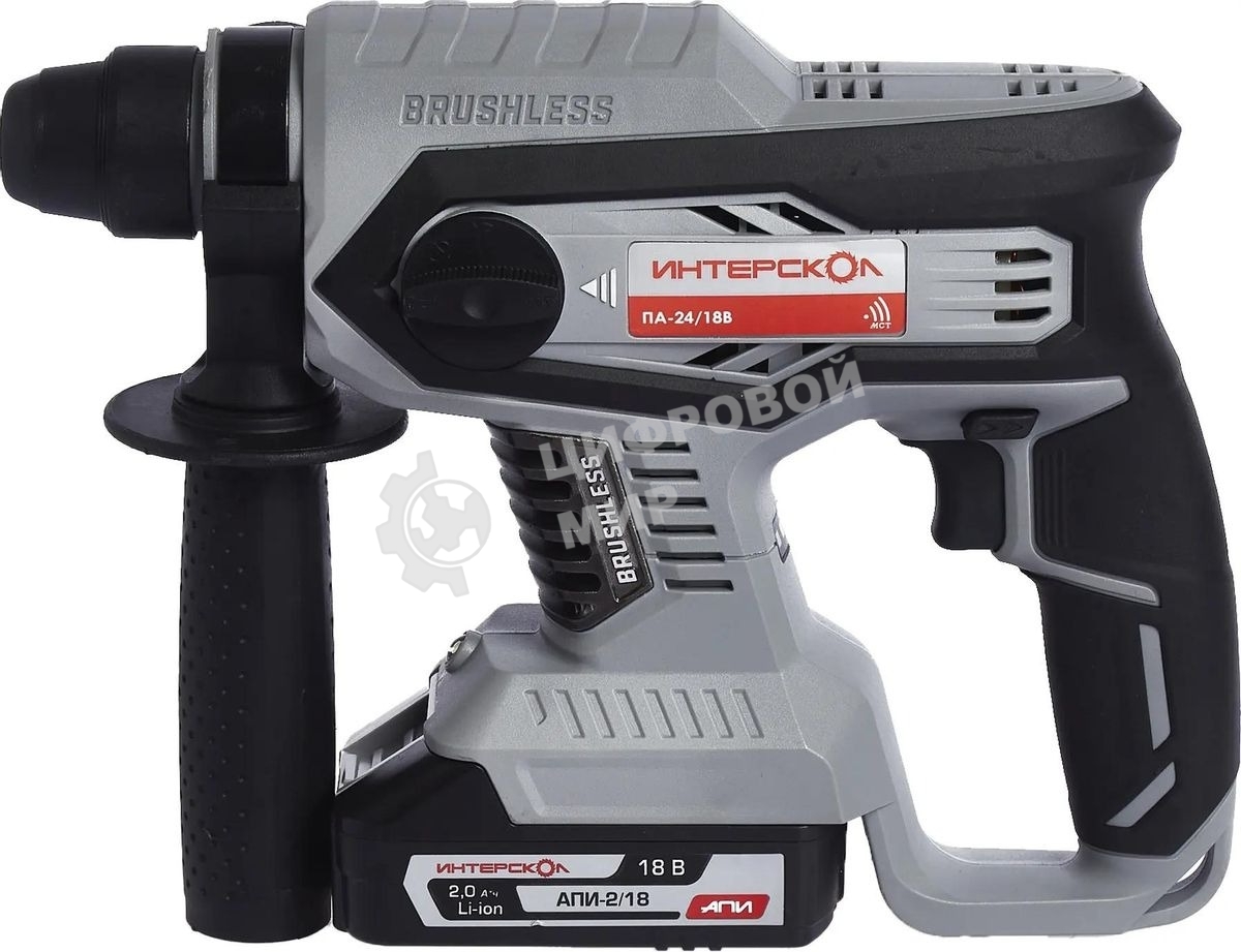 Перфоратор ИНТЕРСКОЛ ПА-24/18В без АКК и ЗУ