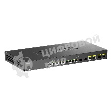Коммутатор D-Link DXS-1210-12TC/B1A, 8×10 Гбит/с + 2×10 Гбит/с SFP+ + 2×10 Гбит/с Combo, управляемый