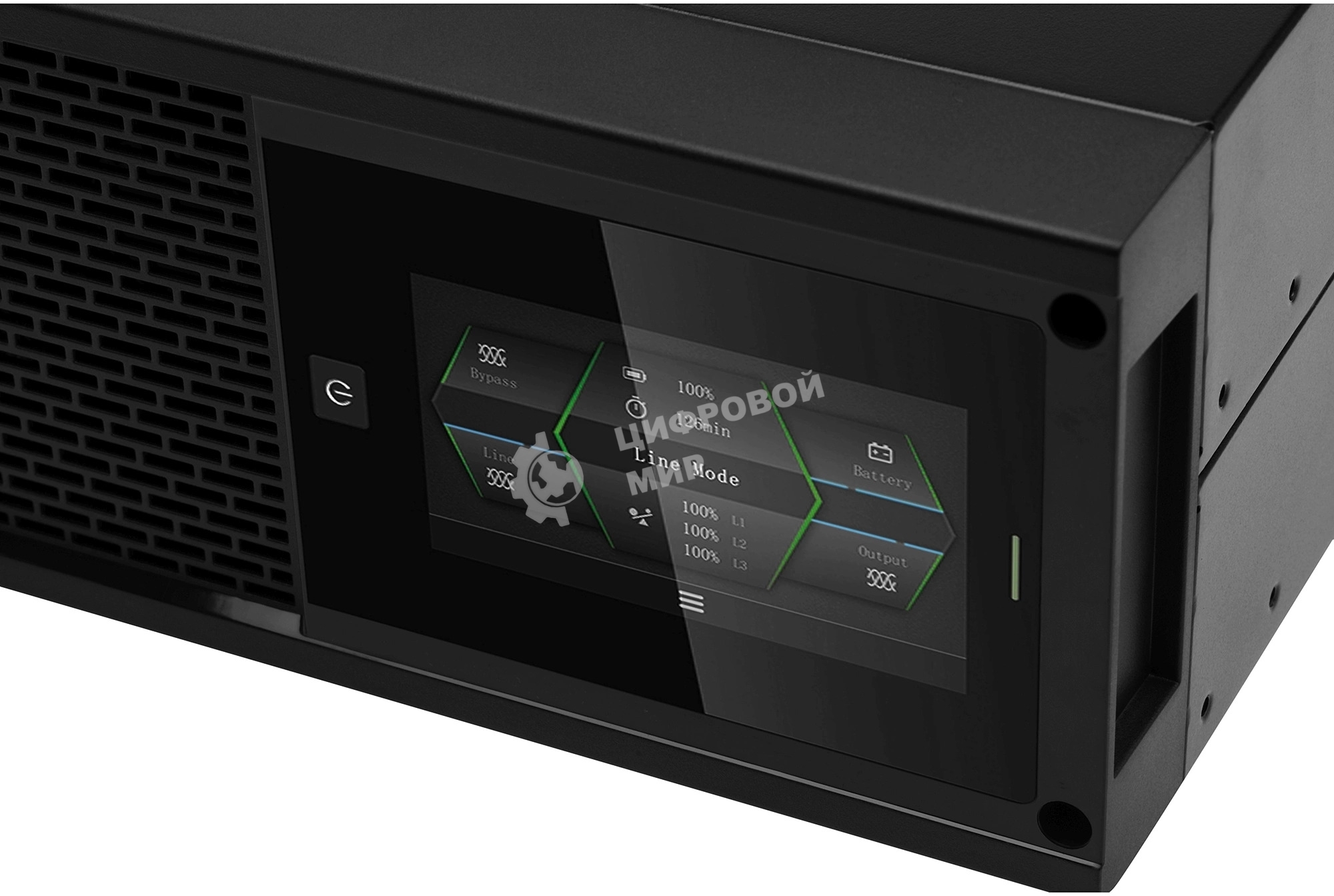 Источник бесперебойного питания Ippon Innova Unity RT 3-3 20K PM 20000Вт 20000ВА черный