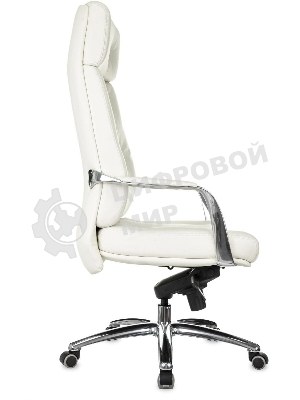 Кресло Бюрократ DAO/WHITE белый, кожа