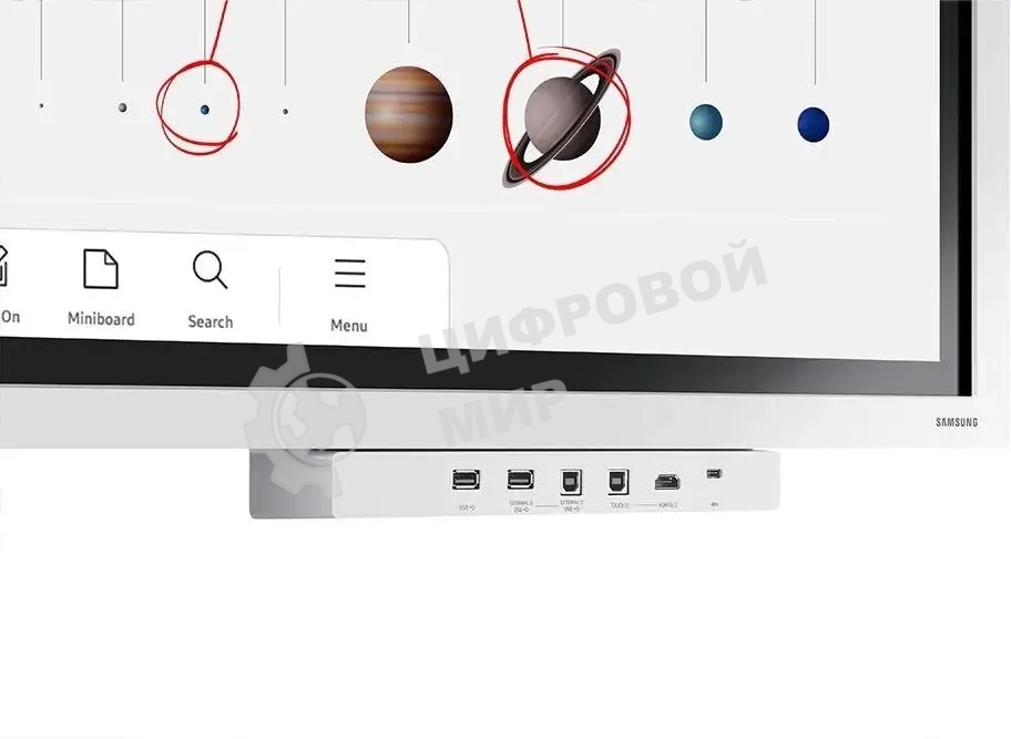 Панель Samsung WM65B Flip Chart Pro белый, 65 