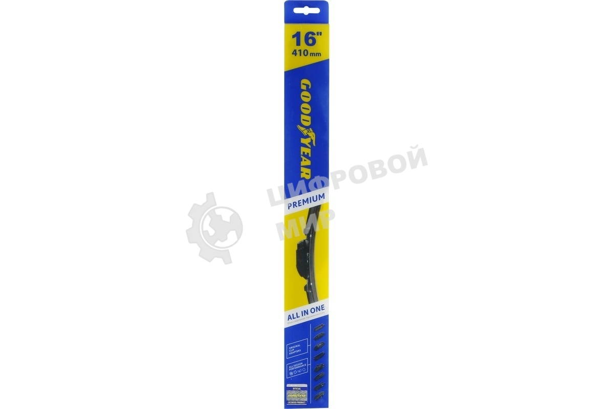 Бескаркасная щетка GOODYEAR GY000436 PREMIUM 16''/41 см