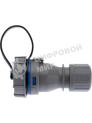 Розетка кабельная Rexant переносная влагозащищенная 16 А, 2Р+РЕ, IP68