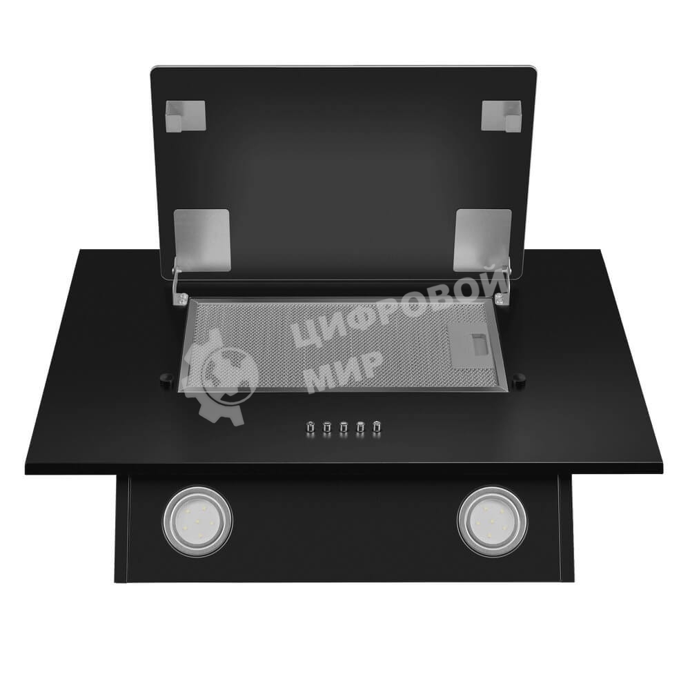 Вытяжка наклонная Maunfeld Tower 50 черный, 50 см, 700 куб. м/ч, 66 дБ