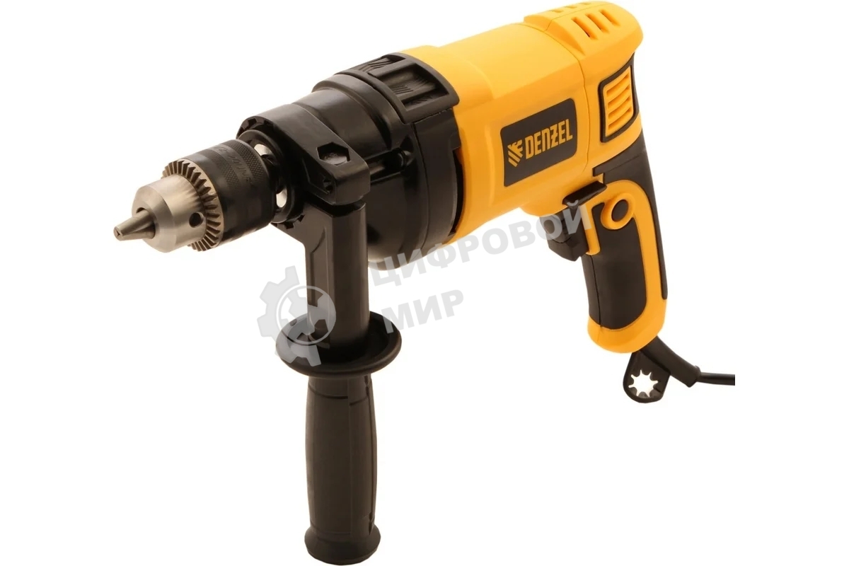 Дрель ударная Denzel ID-850 850 Вт 0-3000 об/мин 48000 уд/мин 26309