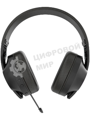 Гарнитура Acer OHR400 чёрный, беспроводная + проводная, USB/mini jack 3.5 мм, до 45 ч, подсветка