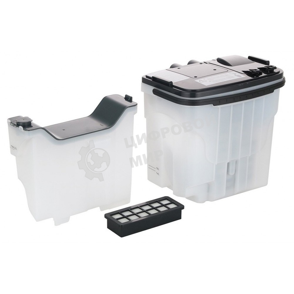 Пылесос Zelmer ZVC9130M W&D AQUALEON голубой/белый, 2100 Вт, уборка сухая/влажная