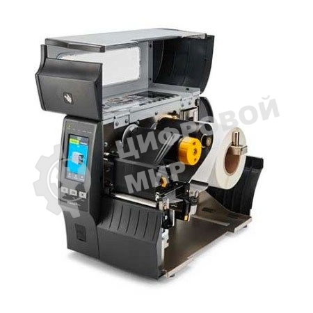 Принтер этикеток термотрансферный коммерческий Zebra TT ZT411 203 dpi, 356 мм/сек, USB, RS-232, Ethernet, USB Host, Bluetooth, серый/черный