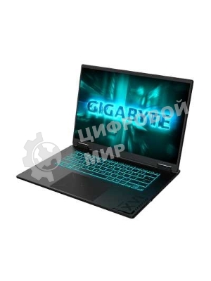 Ноутбук Gigabyte Gaming A16 GA63H черный AMD Ryzen AI 7 260/16Gb/SSD 1Tb/16