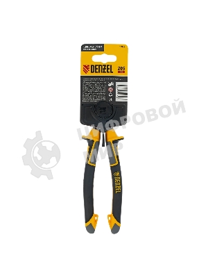 Плоскогубцы комбинированные Denzel 205 мм, трехкомпонентные рукоятки