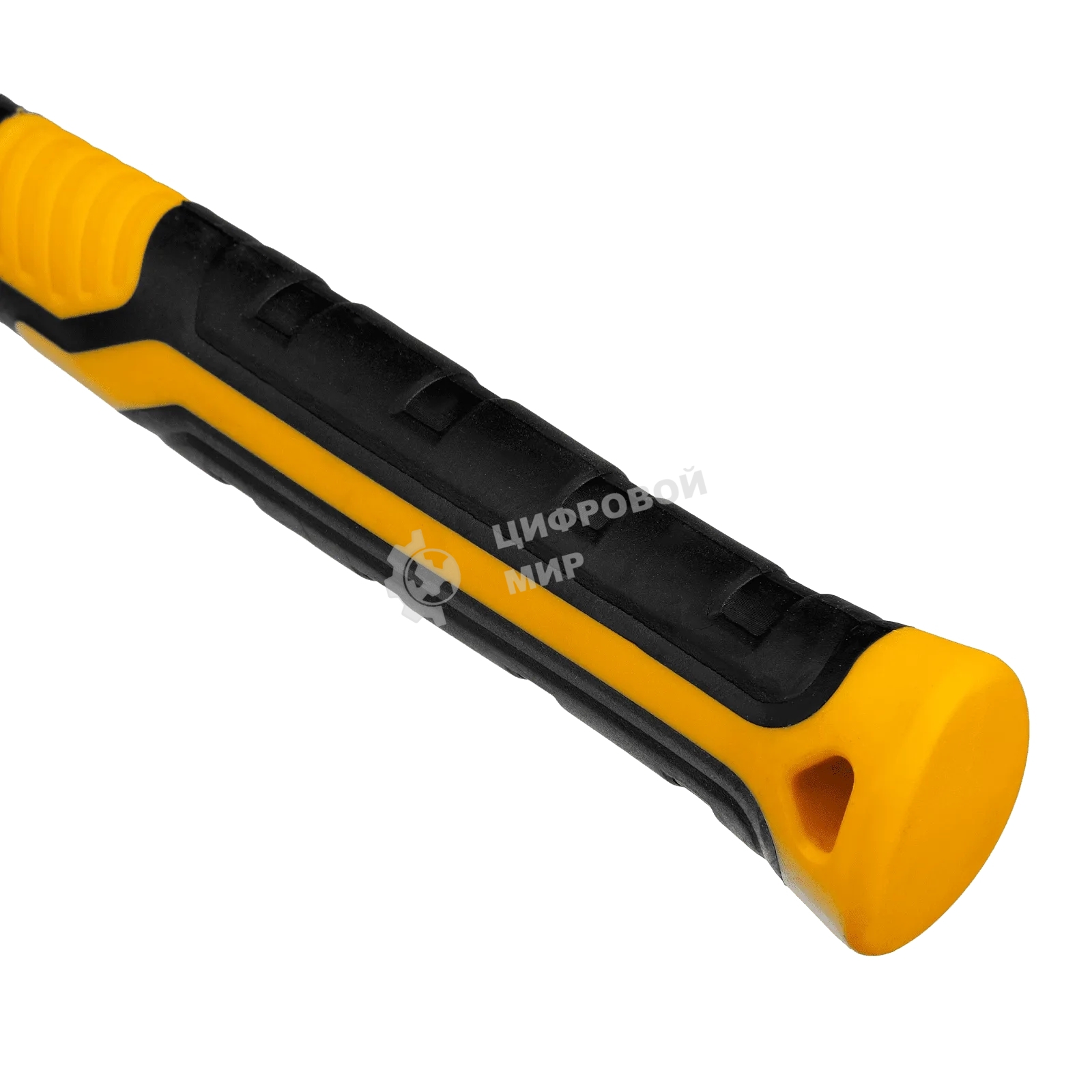 Киянка резиновая Denzel 225 г, черная, фибергласовая рукоятка c TPR покрытием