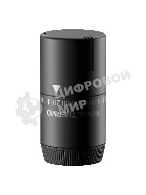 Термоголовка жидкостная Royal Thermo Design М30х1,5 (черный)