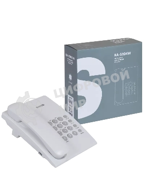 Телефон проводной SANYO RA-S204W белый