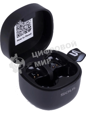 Наушники TWS SOUL ST-XX матовый черный, внутриканальные, Bluetooth
