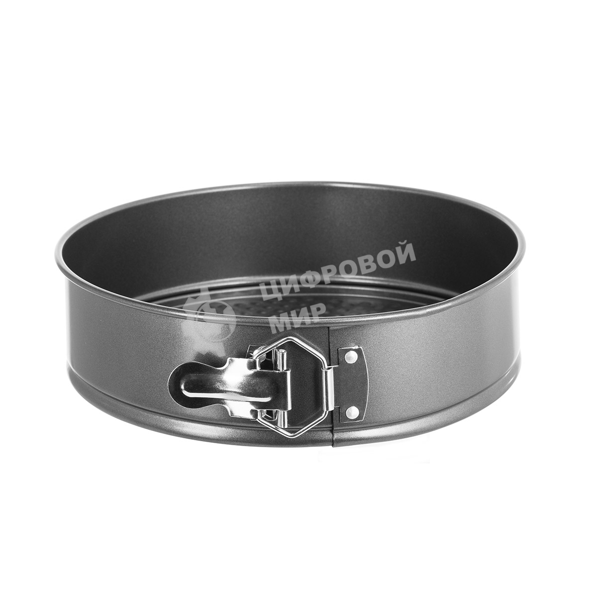 Форма для выпечки LARA LR11-16 круглая 26x6.7 углеродистая сталь, антипригарное, до 250°