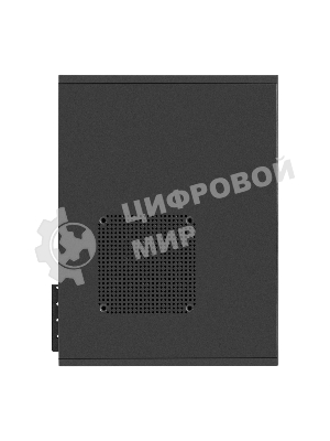 Компьютерный корпус Minitower ExeGate BAA-308M-AA500 (mATX, БП AA500 с вент. 8см, 2*USB, HD Audio, черный)