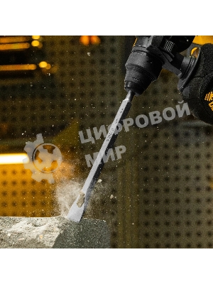 Зубило Denzel 14 х 20 х 250 мм, 40Cr, SDS PLUS