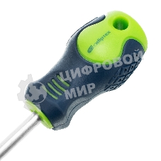 Отвертка Сибртех PH2 х 38 мм, CrV, двухкомпонентная рукоятка