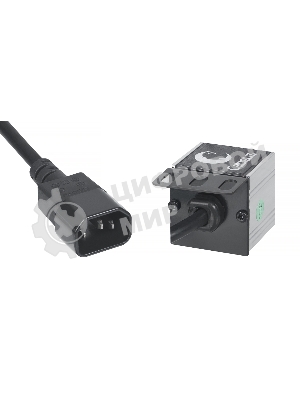 Блок силовых розеток Cabeus PDU-9P-2IEC Shuko х 9, вход IEC 320 C14, для шкафов, шнур 2 м, 50х490х50 мм (ВхШхГ), 10А, черный