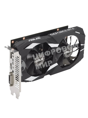 Видеокарта Asus DUAL-RTX 3050-O6G NVIDIA GeForce RTX 3050 6Gb 96bit GDDR6 PCI-E 4.0 1507/14000 DVIx1 HDMIx1 DPx1 HDCP Ret