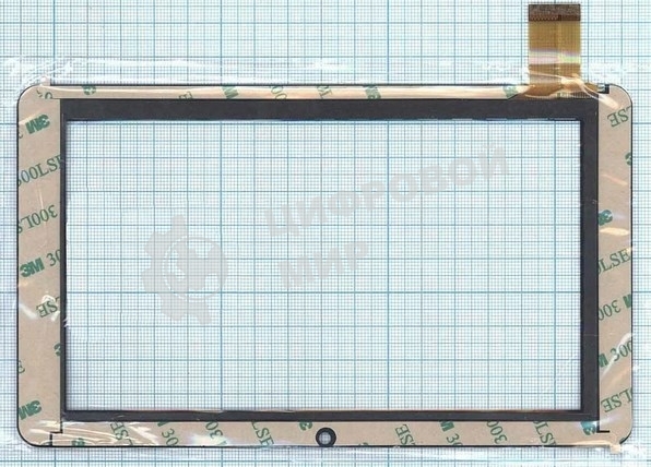 Сенсорное стекло (тачскрин) TPC-51072 V3.0, черное