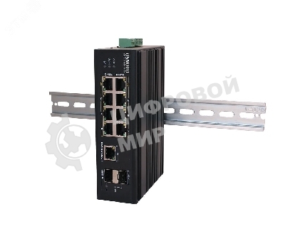 Коммутатор неуправляемый уличный PoE 6 портов 10/100 Мб/с, 2хSFP, 240 Вт