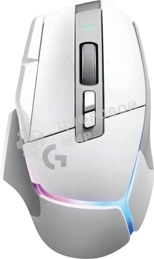 Мышь беспроводная Logitech G502 X Plus белый, 25600 dpi, радиоканал, USB, кнопки - 13