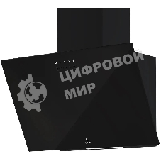 Вытяжка каминная LEX Moza 450 черный управление: кнопочное (1 мотор)