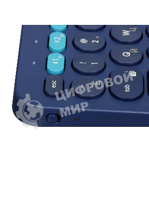 Клавиатура беспроводная Logitech K380 [920-007591] синий