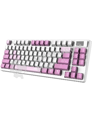 Клавиатура MSI Forge GK600 гибридная, Bluetooth, радиоканал, белый