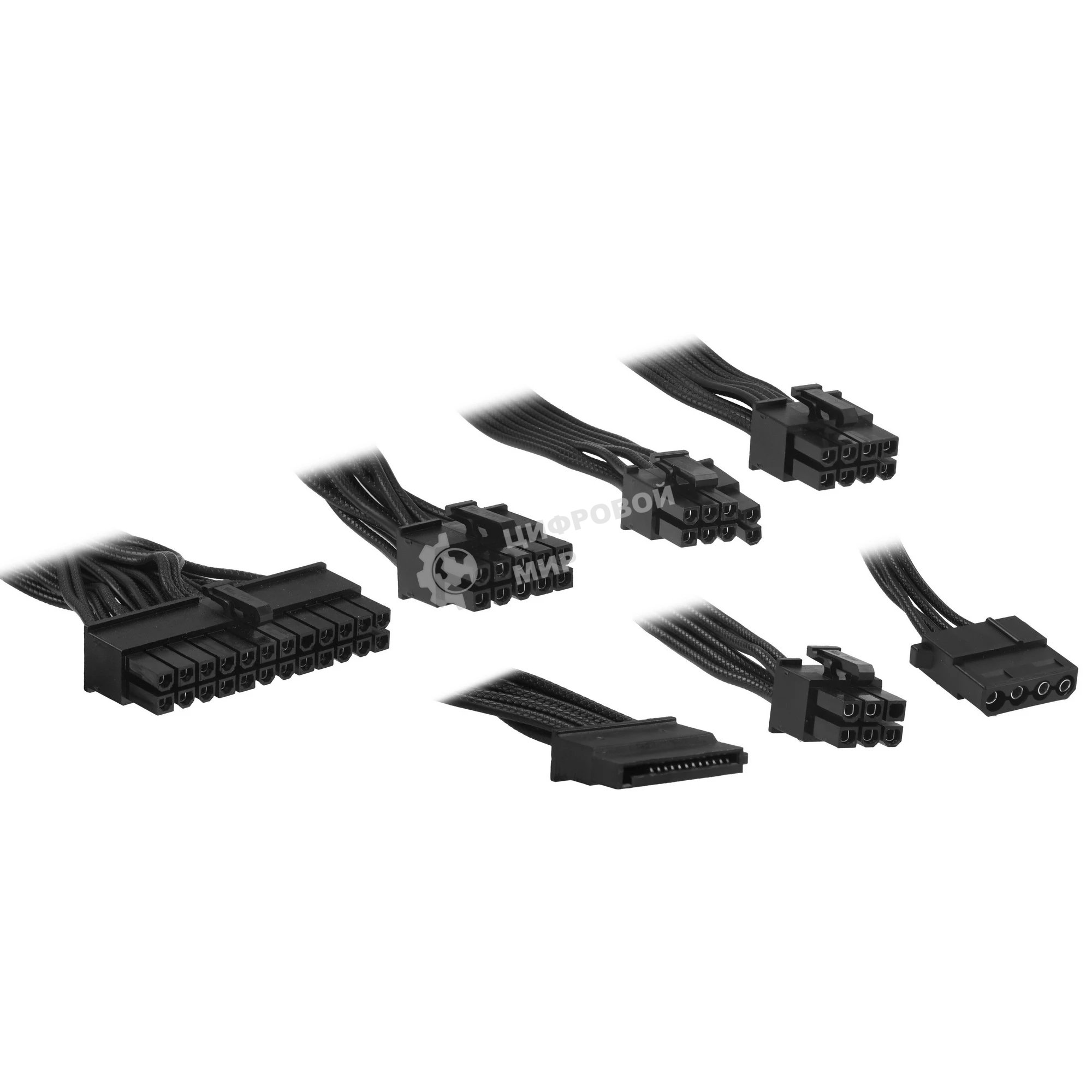 Блок питания 650W Ocypus Gaммa P650 BK (ATX, 80 PLUS, APFC, 20+4 pin, 120мм fan, PCI-E 6+2Px4, 6xSATA) (Gaммa-P650-W1HDBK024X-EU)