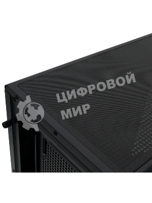 Компьютерный корпус HSPD M310, Mesh Mini-tower, черный, TG, 0.4 SPCC, 3x120мм ARGb mATX, mITX 180/280/160мм 1x2.5