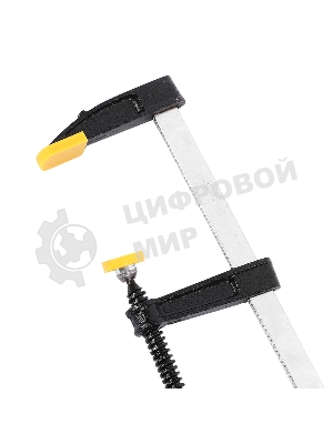 Струбцина F-образная Deli DL111280 800x120 мм, макс. усилие зажима 2000N, резьба 12мм