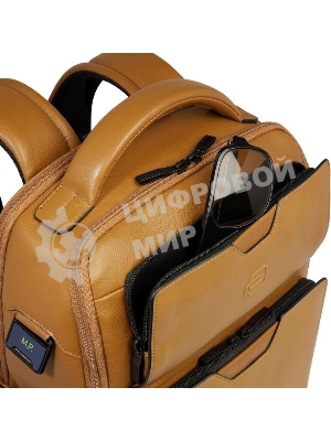 Рюкзак мужской Piquadro Ael CA6923S142/G охра кожа