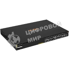 Коммутатор HPE Aruba 2930F 24G PoE+ 4SFP+, 24×1 Гбит/с PoE+ + 4×10 Гбит/с SFP+, управляемый